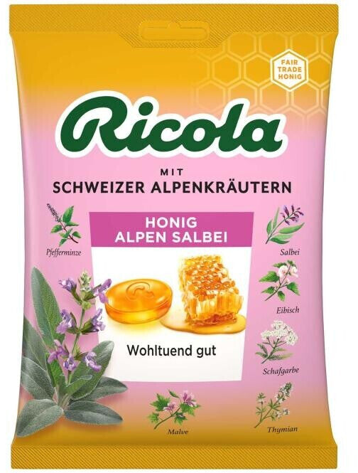 Ricola Honig-Alpen-Salbei Hustenbonbons 75g