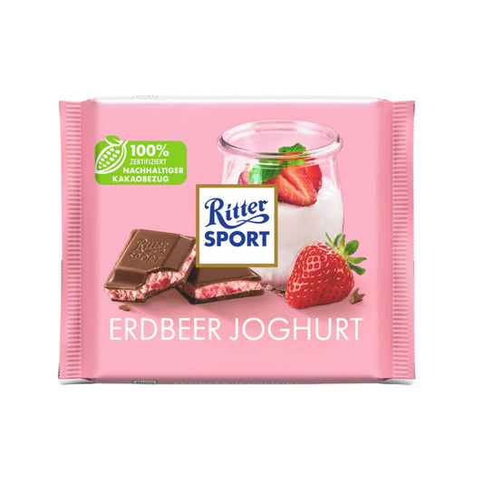 Ritter Sport Erdbeer Joghurt Tafel 100g