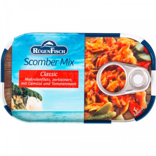 Rügen Fisch Scomber-Mix Mediterraner Art 120g