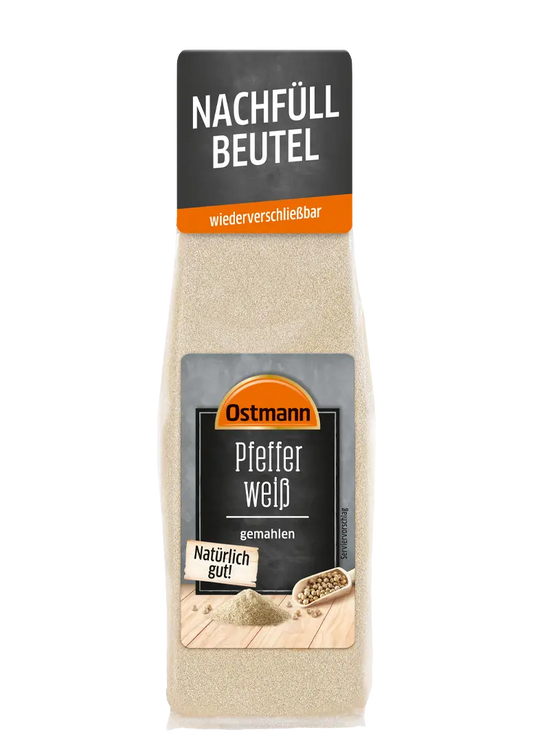 Ostmann Pfeffer weiß gemahlen 60g