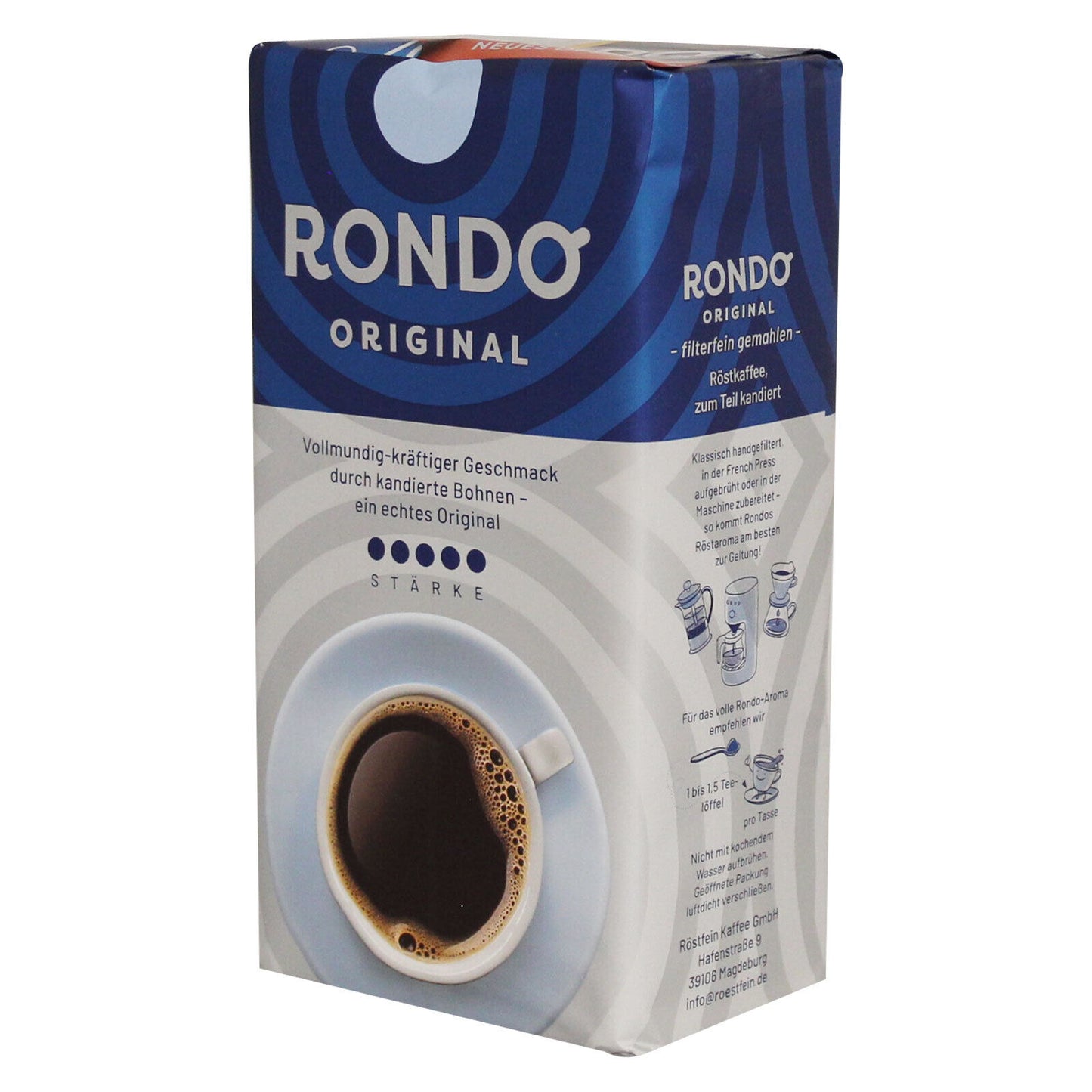 Rondo Original Kaffee gemahlen 500g