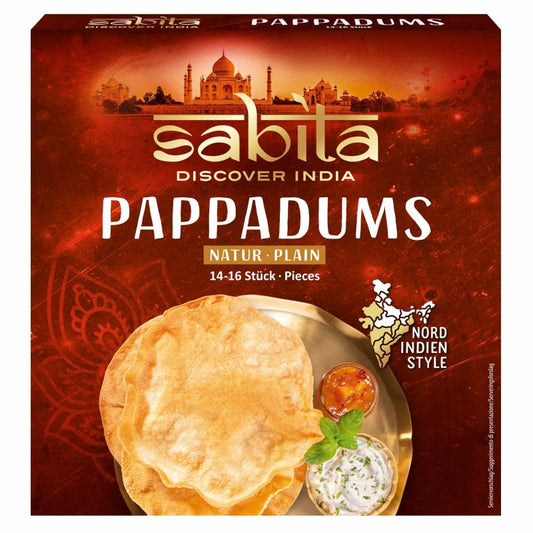 Sabita Pappadums 200g