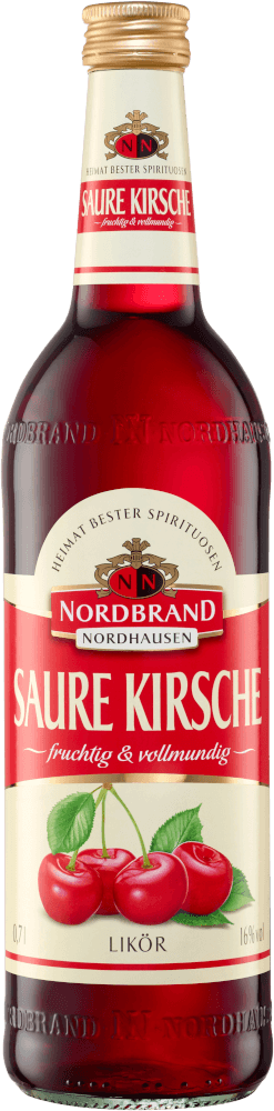 Nordbrand Nordhausen Saure Kirsche 16% 0,7l