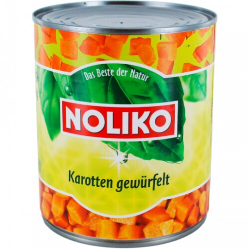 Noliko Karotten gewürfelt 800g