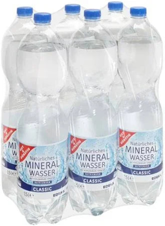 GUT&GÜNSTIG Mineralwasser classic 6 x 1,5 l