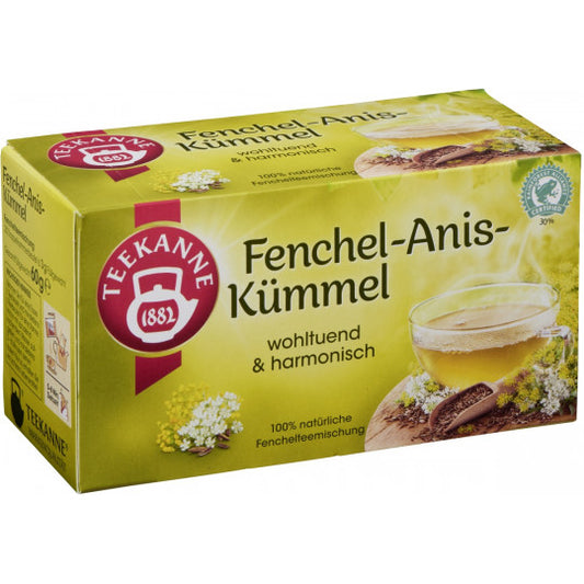 Teekanne Fenchel Anis-Kümmel 20ST 60g