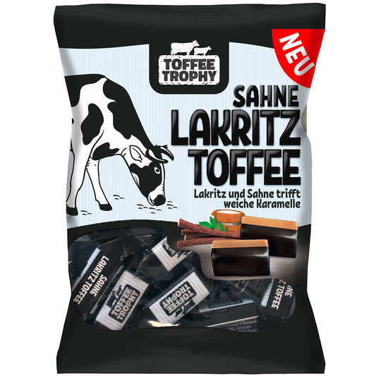 Toffee Trophy Sahne Lakritz Toffee 200g