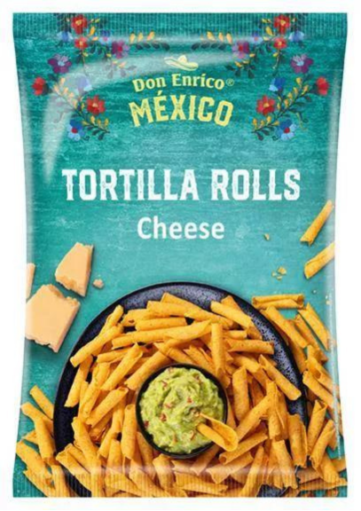 Don Enrico Tortilla Rolls Cheese 125g