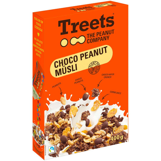 Treets Peanut Müsli 400g