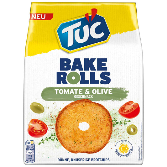 Tuc Brotchips Tomate-Olive 150g