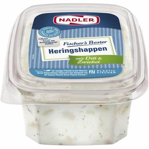 Nadler Fischers Bester Heringshappen mit Dill und Zwiebel 200g