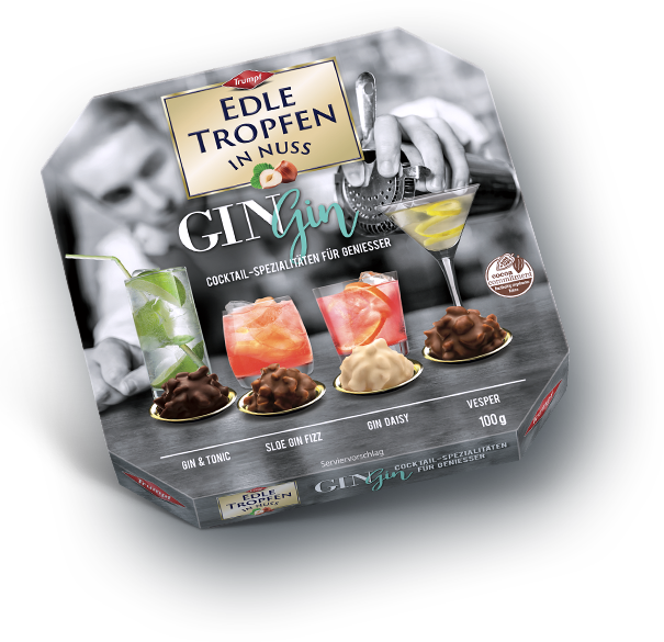 Trumpf Edle Tropfen in Nuss Gin Edition 100g