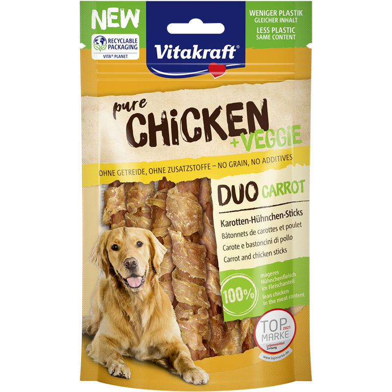Vitakraft Chicken+Veggie Karottenstick+Hühnchen 80g