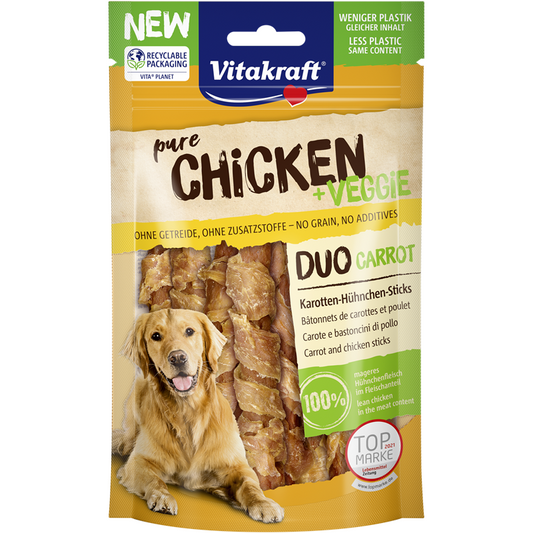 Vitakraft Chicken+Veggie Karottenstick+Hühnchen 80g