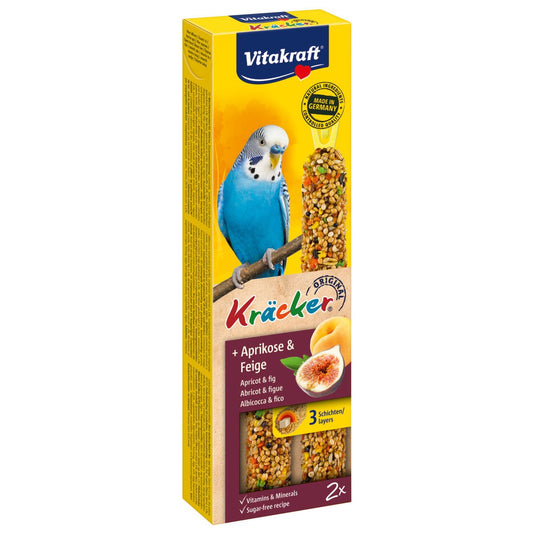 Vitakraft Kräcker Aprikose-Feige für Sittiche 2x30g