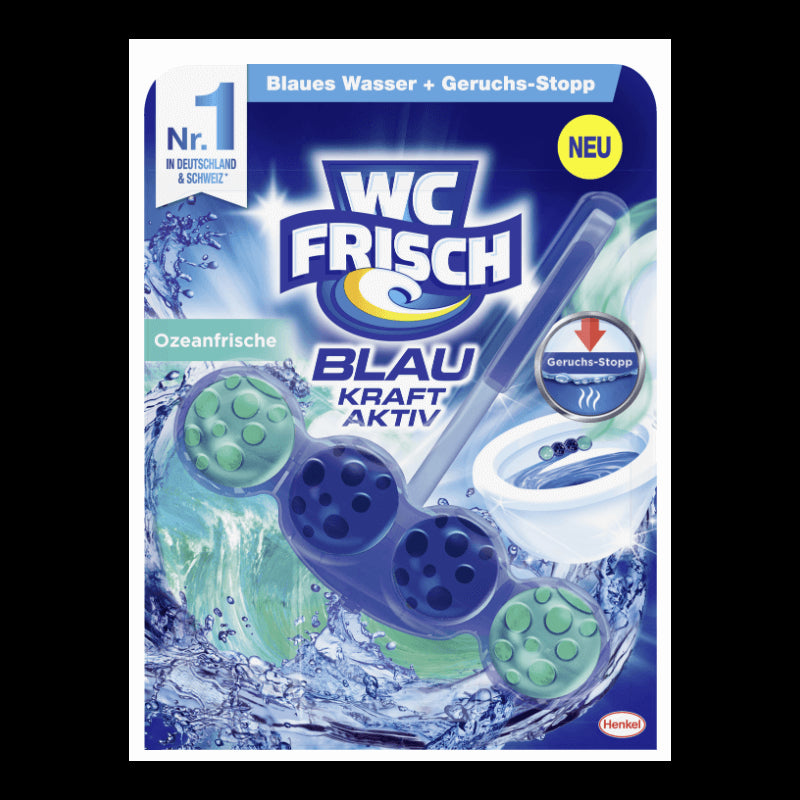 WC Frisch Kraft-Aktiv Blauspüler Ozeanfrische 50g