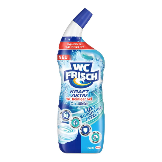 WC Frisch Kraft Aktiv WC Reiniger Gel Ozeanfrische 750ml