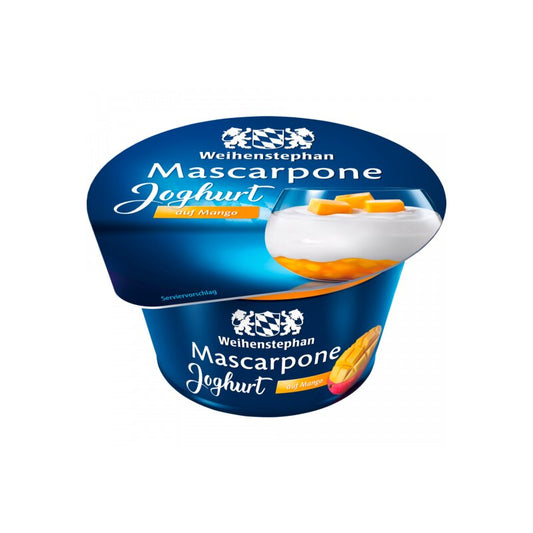 Weihenstephan Mascarpone Joghurt auf Mango 150g