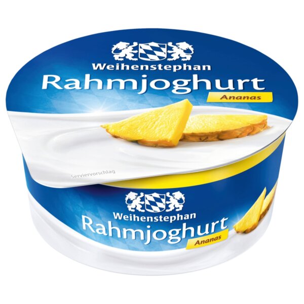 Weihenstephan Rahmjoghurt Ananas 150g