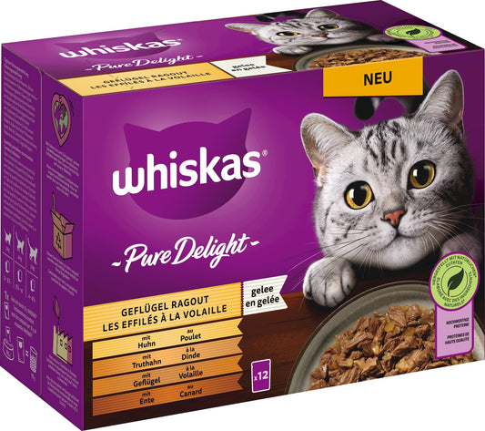 Whiskas Pure Delight Geflügel 12x85g