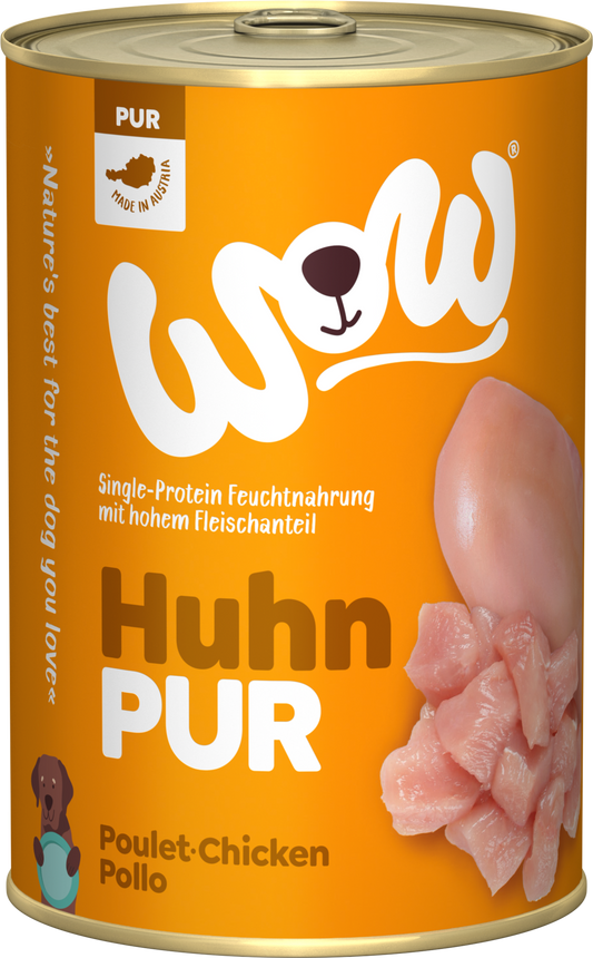 Wow Pur Huhn 400g