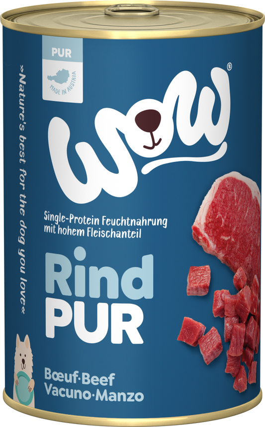 Wow Pur Rind 400g