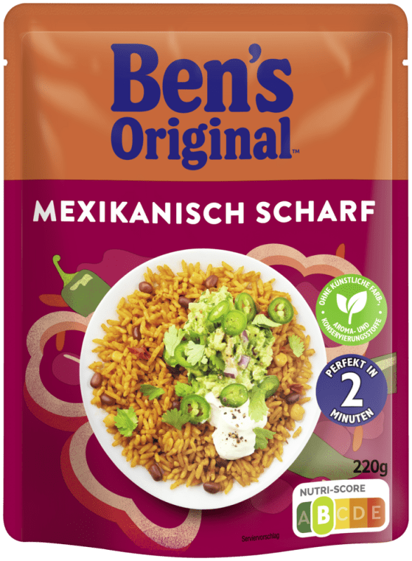 Bens Original Express Mexikanisch scharf 220g