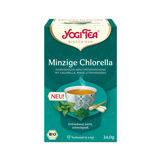 Bio Yogi Tee Minzige Chlorella 17ST 34g