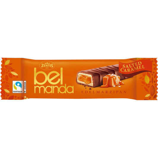 Zentis Belmanda Edel-Marzipan Riegel Salted Caramel 40g