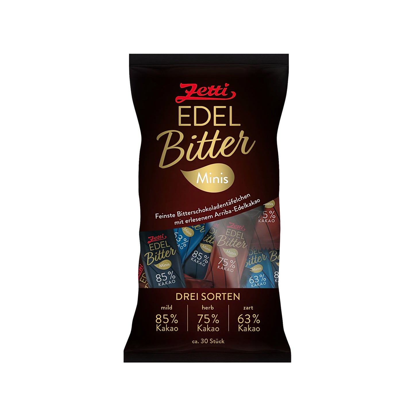 Zetti Edel Bitter Minis 150g